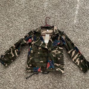Camo/Flower Jacket